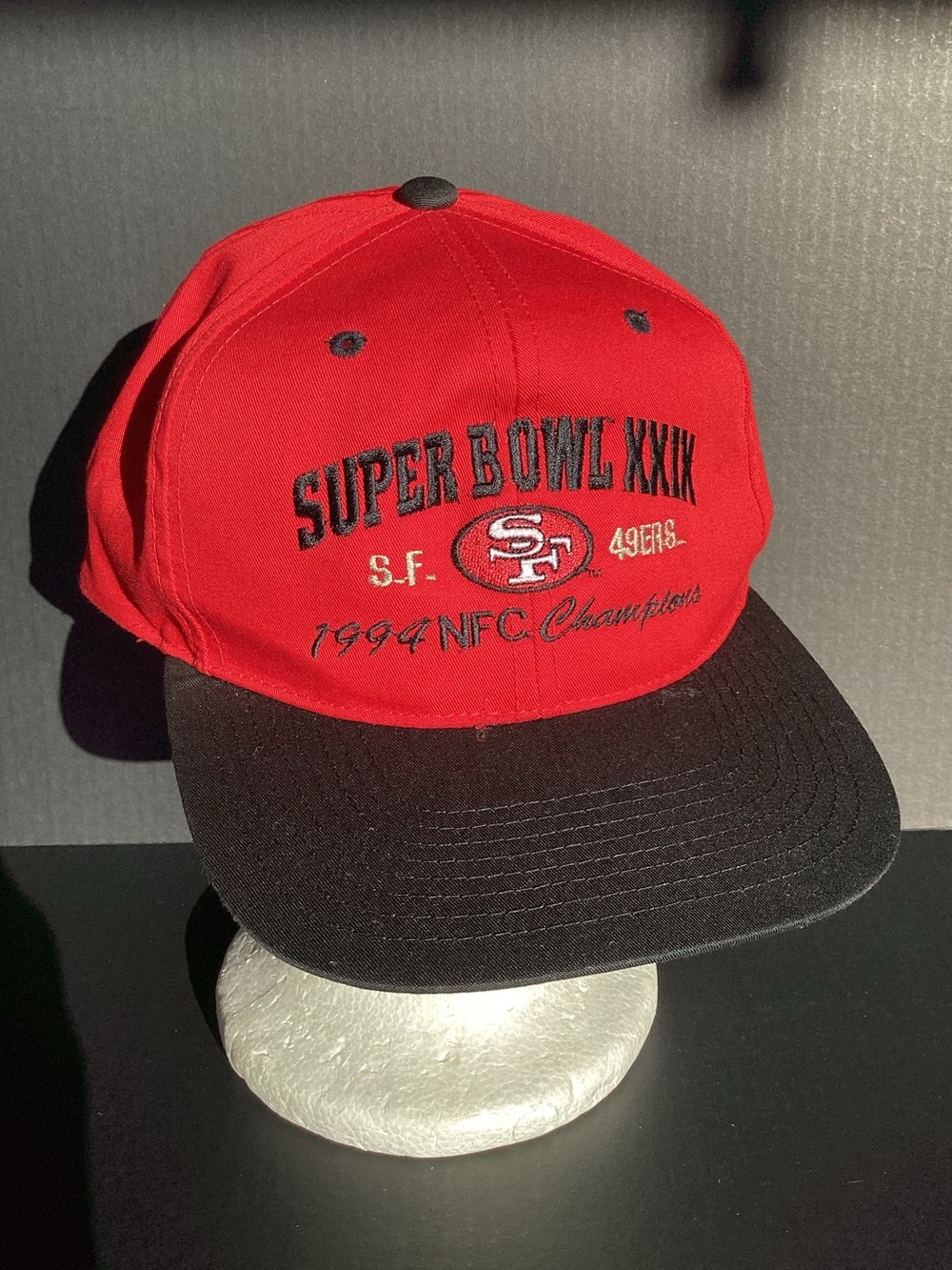 Vintage American Needle 1994 San Francisco 49ers NFC champs SnapBack Hat